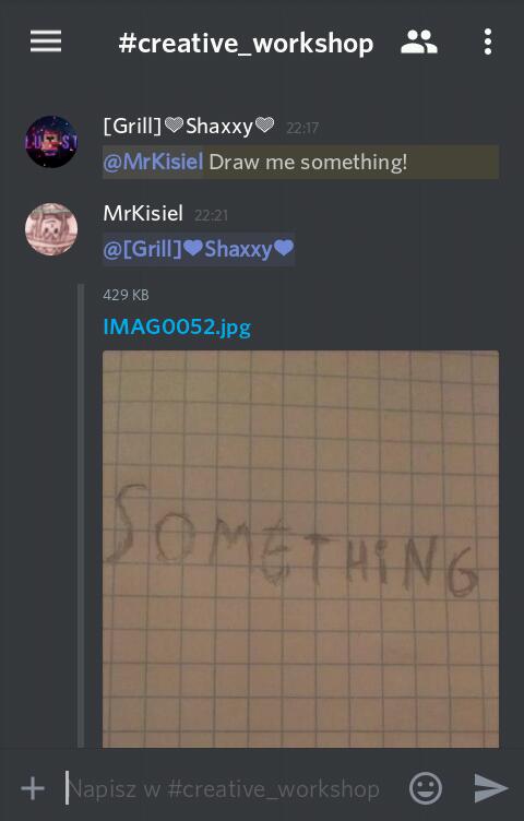 Draw me something