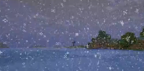 Padający śnieg w Minecraft Beta 1.5