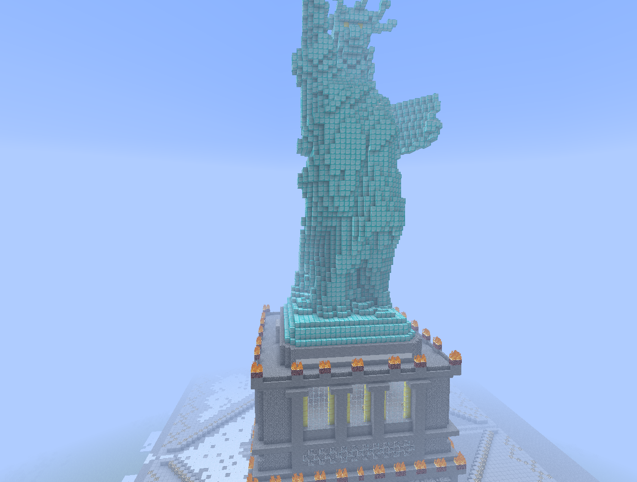 Konkurs Craftsite - Statua Wolności - Minecraft Portal 